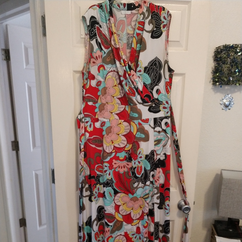 NY&Co floral maxi dress
